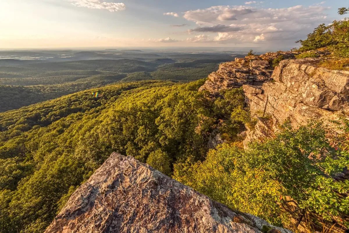 River Valley near Shell Knob, Missouri